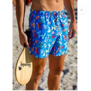 Boardies men balloon animal swim trunks